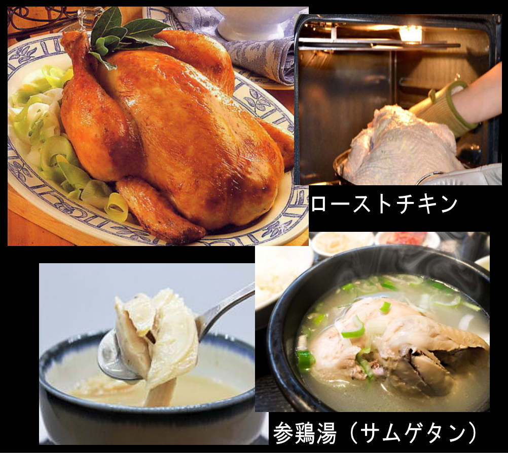 中抜き丸鶏